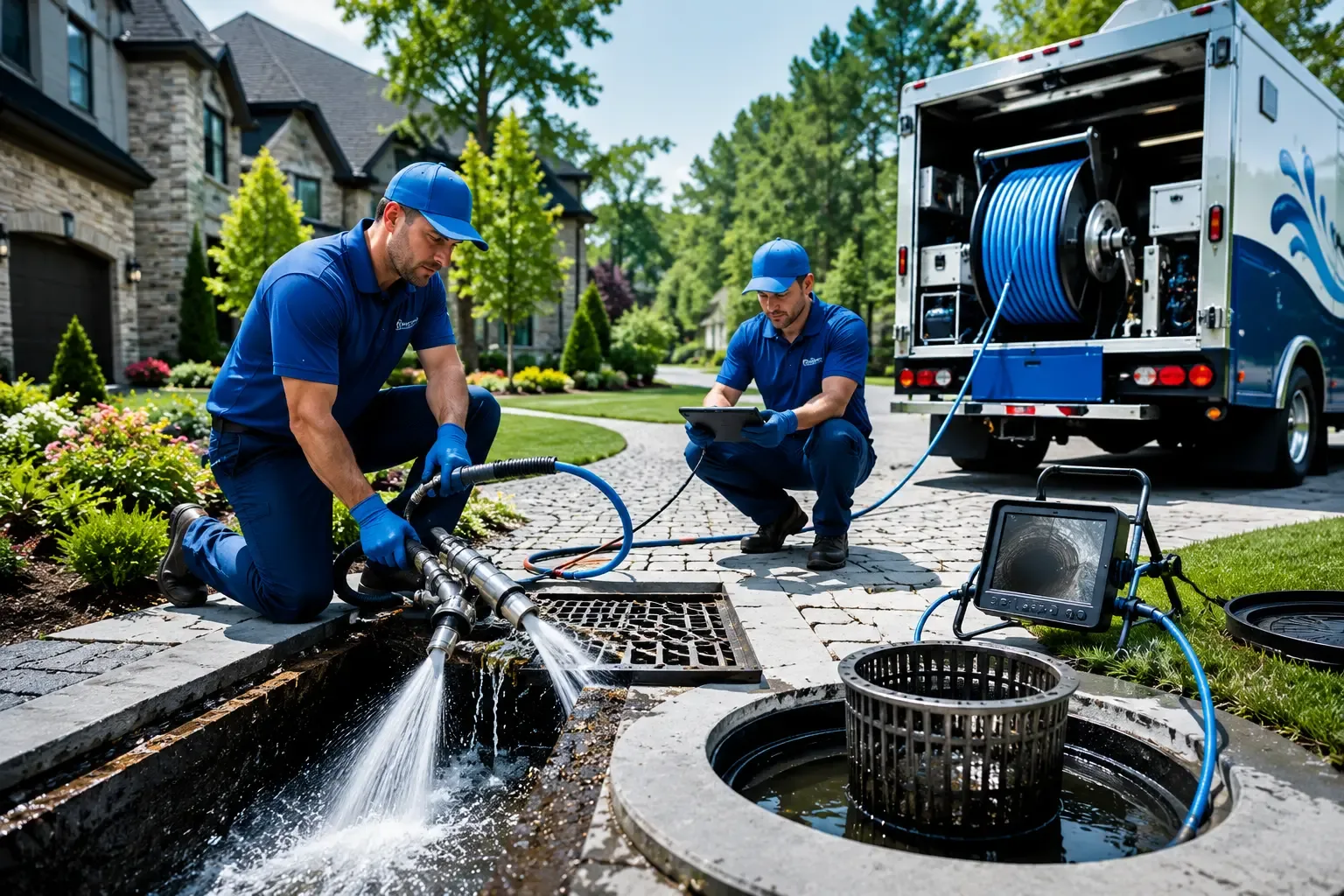 Local outdoor drain cleaning professionals in Midland, AR