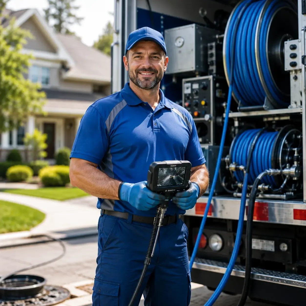 Local outdoor drain cleaning specialists in Midland, AR